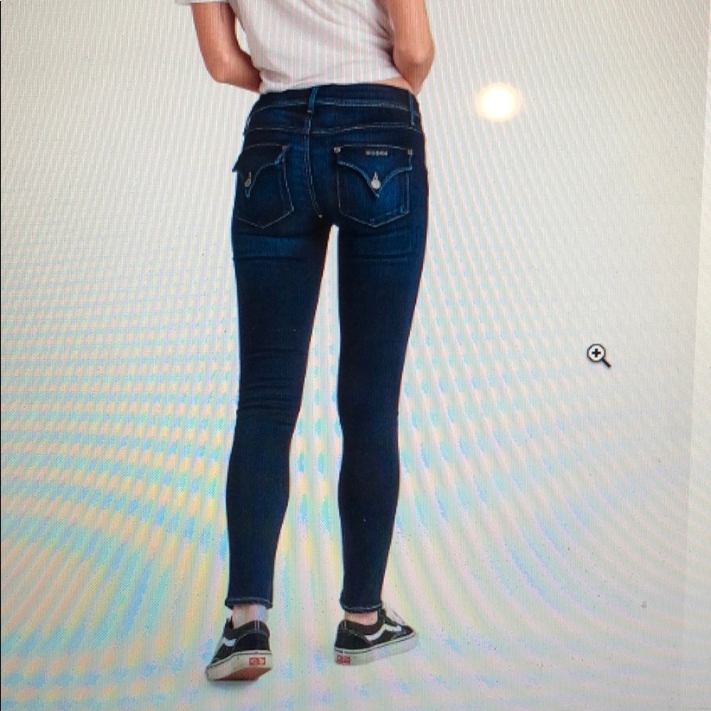 Hudson Collin Midrise Skinny Jeans